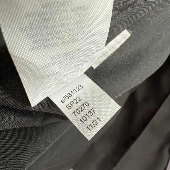 Ann Taylor Jacket Women's Size Small B&W Gingham Double-Breasted Buffalo Check - Picture 15 of 16